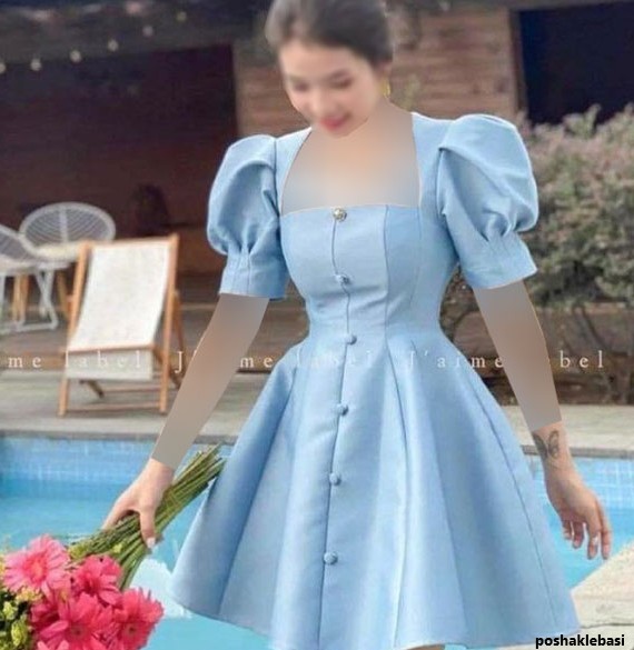 مدل لباس مجلسی دخترانه جدید کره ای