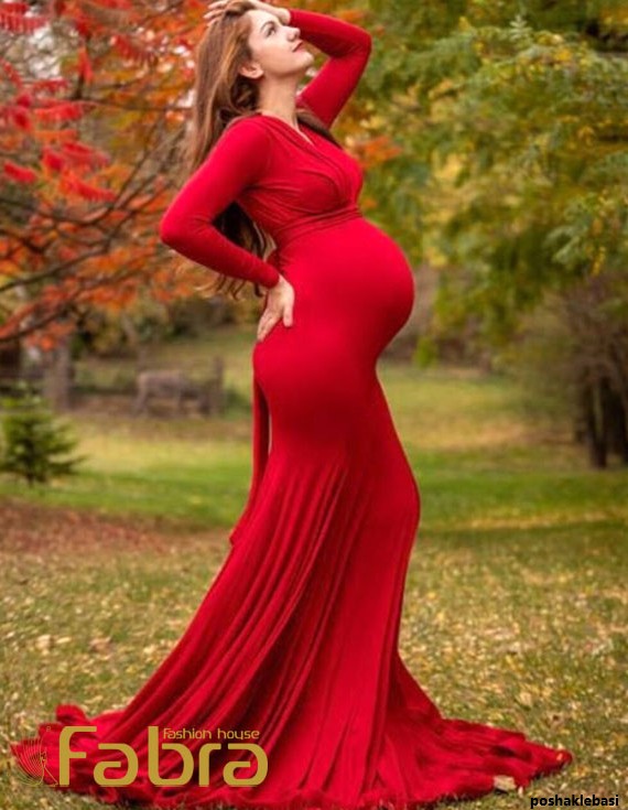 مدل لباس حاملگی پاییزی