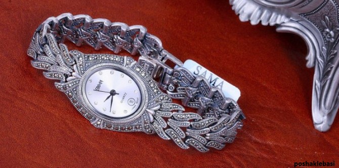 مدل ساعت مچی نقره زنانه
