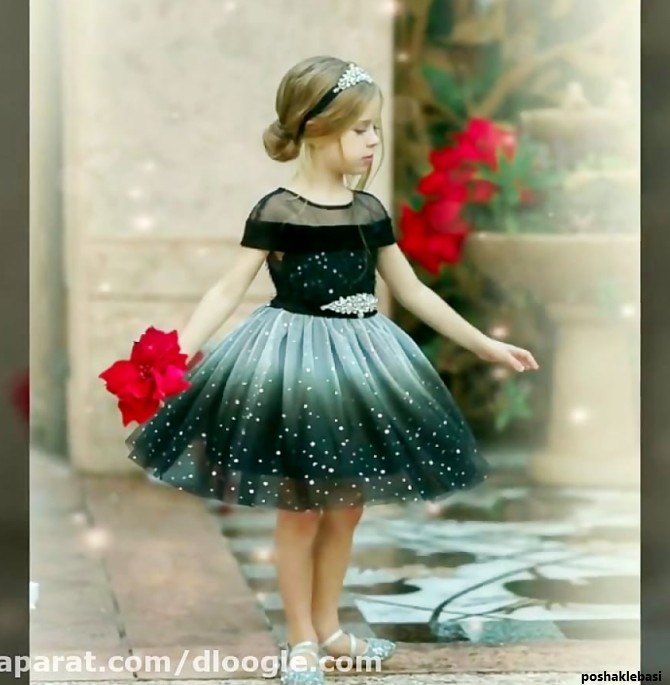 مدل لباس مجلسی دخترانه 7 ساله