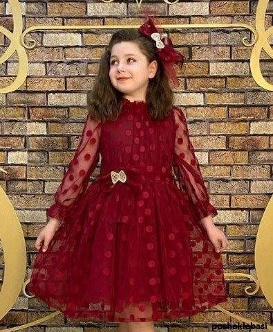 مدل لباس مجلسی دخترانه 7 ساله