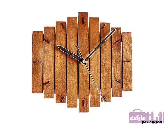 مدل ساعت دیواری شیک چوبی