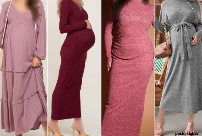 مدل لباس بارداری بلند