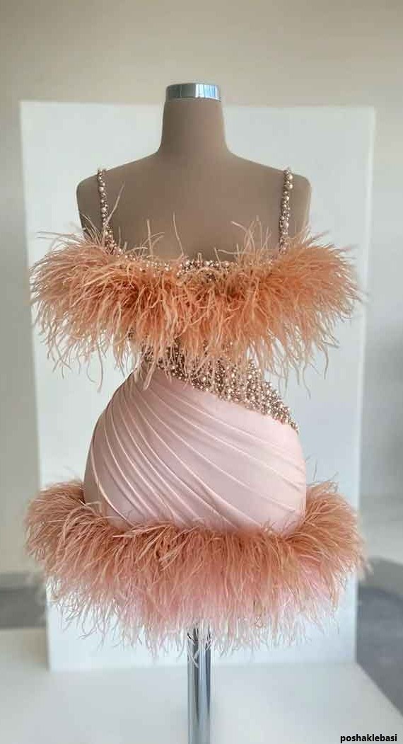 مدل لباس مجلسی دخترانه کوتاه شیک اینستاگرام