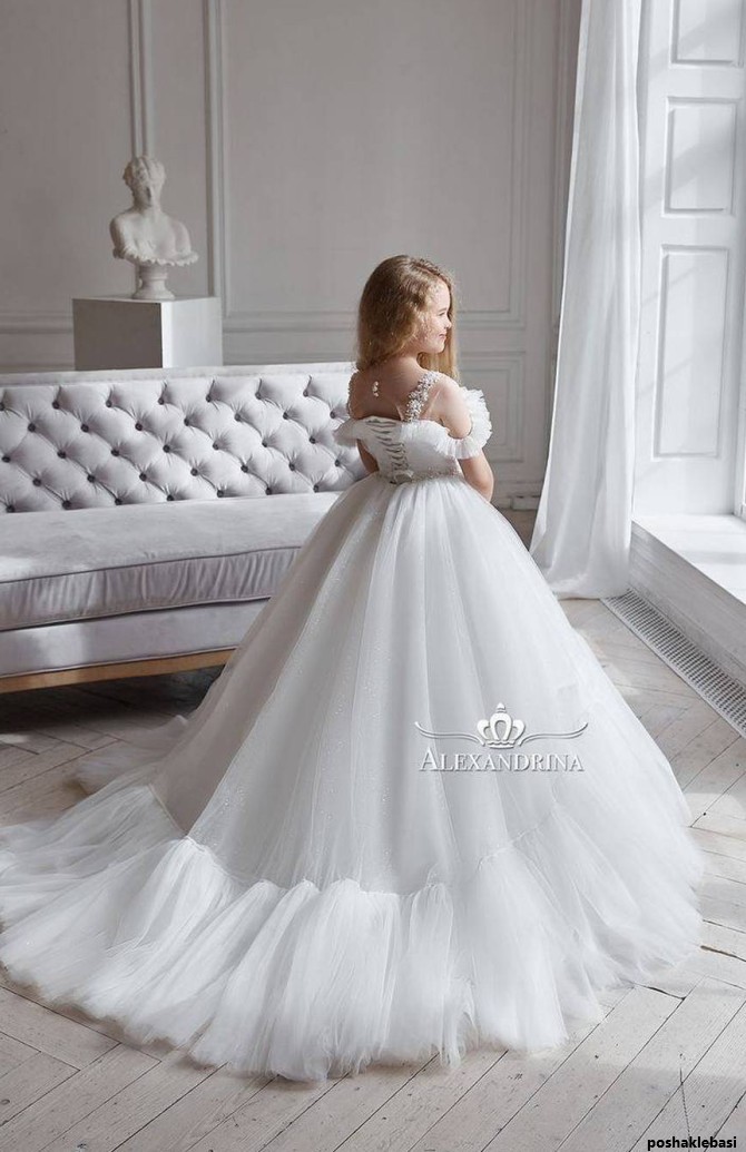 مدل لباس عروسی بچه گانه