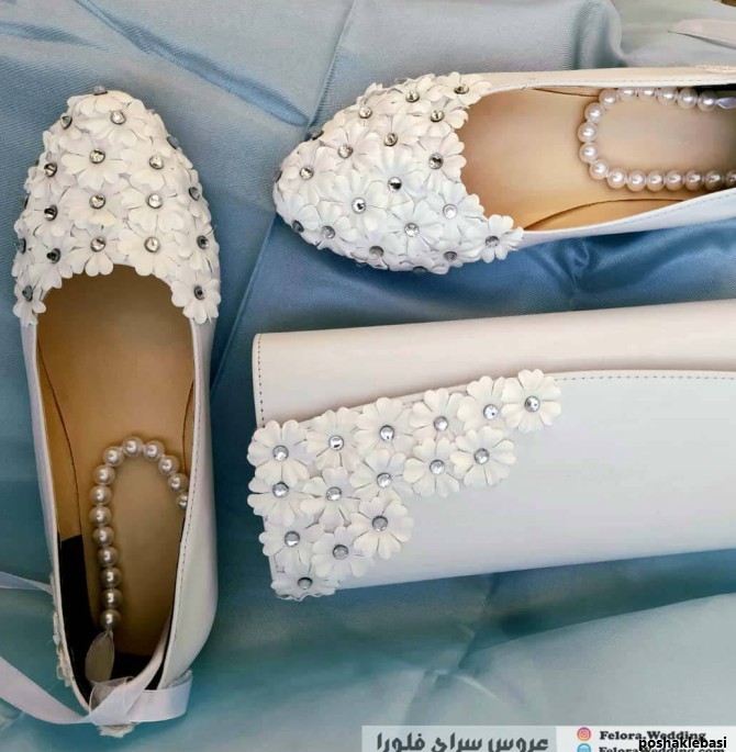مدل کیف و کفش عروس