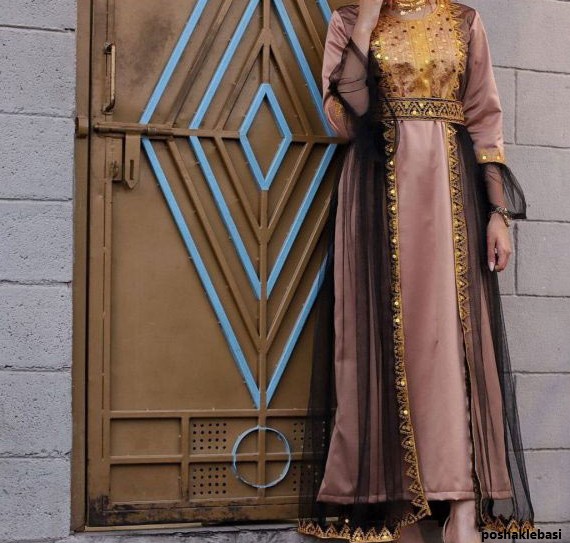 مدل لباس های مجلسی عربی زنانه