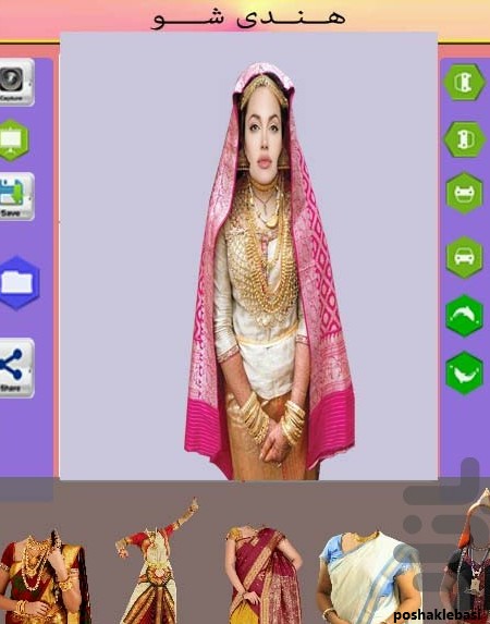 مدل لباس هندی جودا