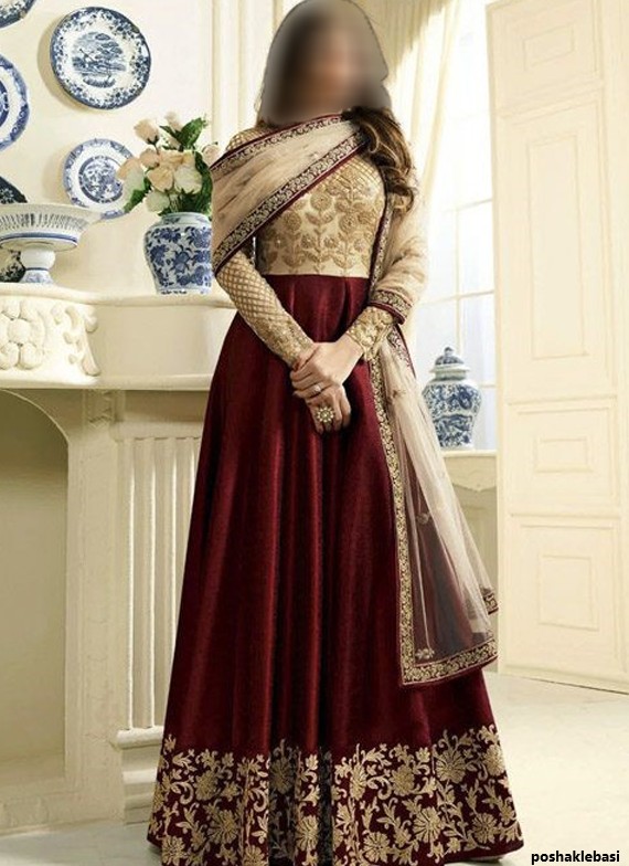 مدل لباس هندی مخمل