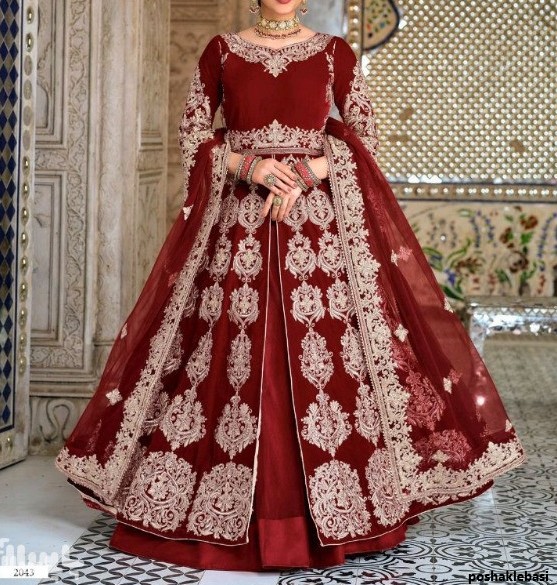 مدل لباس هندی مخمل