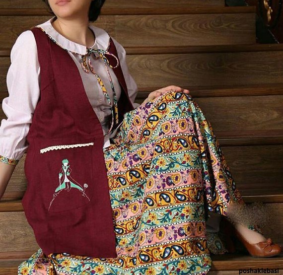 مدل طراحی لباس ایرانی