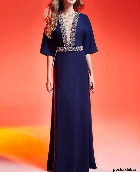 مدل لباس فارسی بلند مجلسی