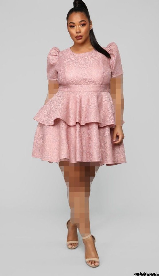 مدل لباس مجلسی دخترانه برای افراد تپل