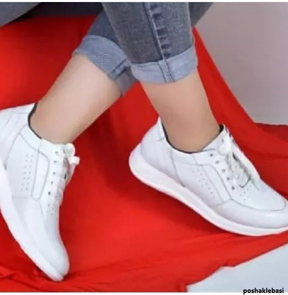 مدل کفش زنانه اسپرت سفید