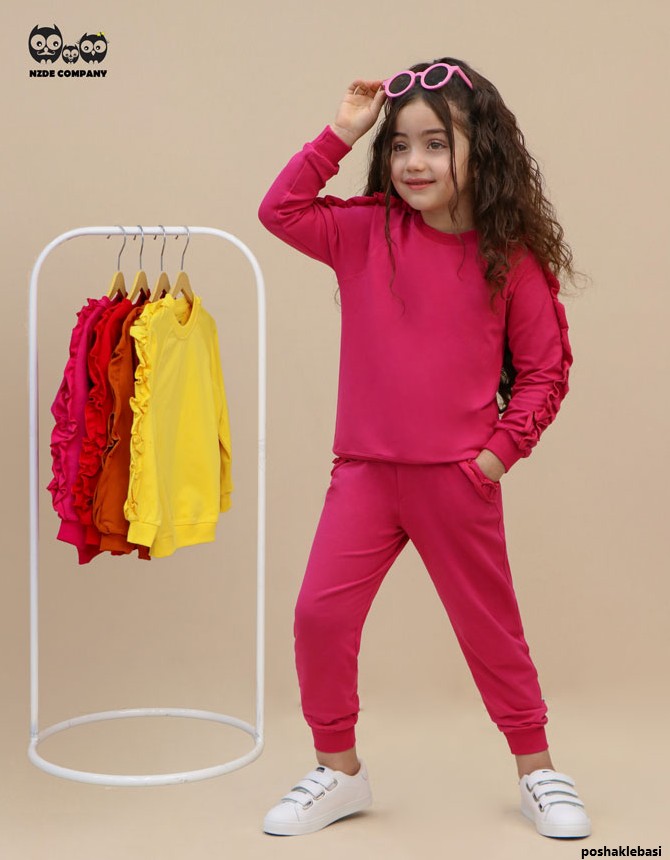 مدل لباس بلوز شلوار ابروبادی بچه گانه