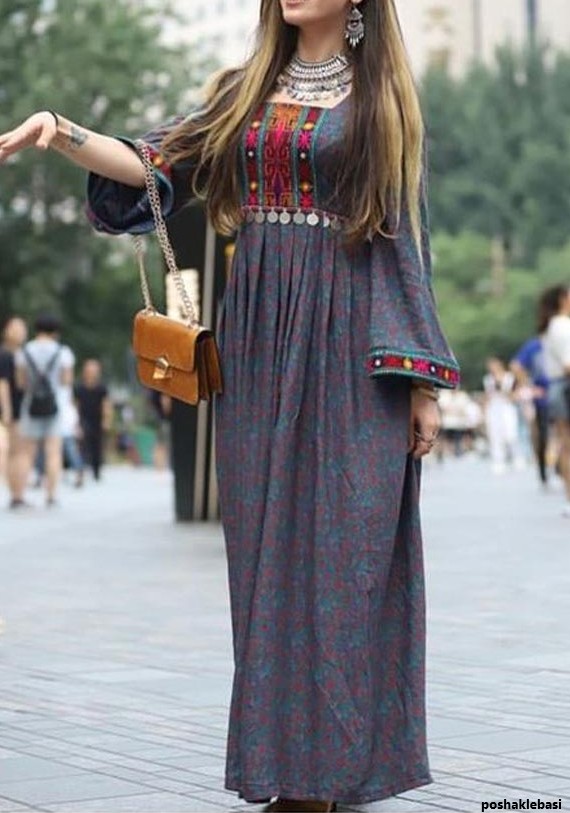 مدل لباس افغانی ساده شیک