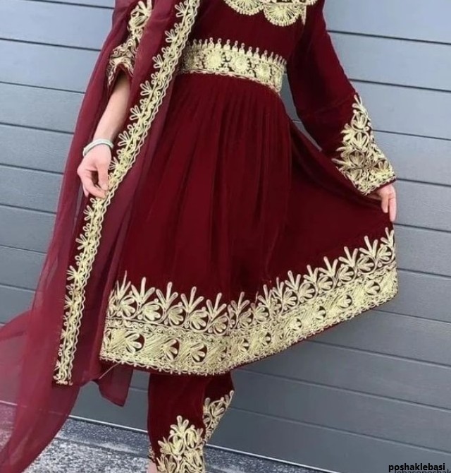 مدل لباس پنجابی افغانی شیک