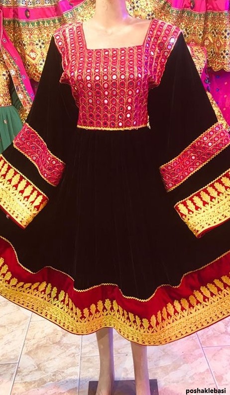 مدل لباس افغانی ساده شیک