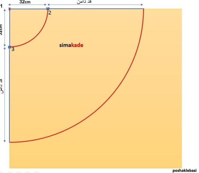 مدل پیراهن تمام کلوش زنانه