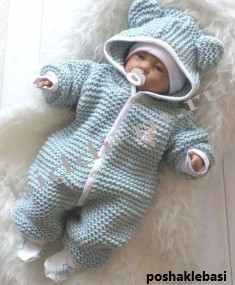 مدل لباس بافتنی نوزادی پسر