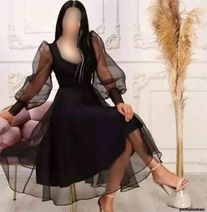 مدل لباس دنباله دار دخترانه کوتاه