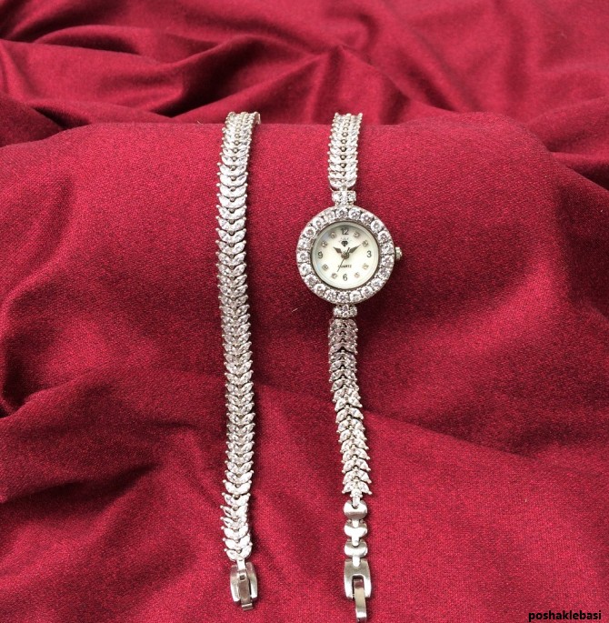 مدل دستبند نقره زنانه