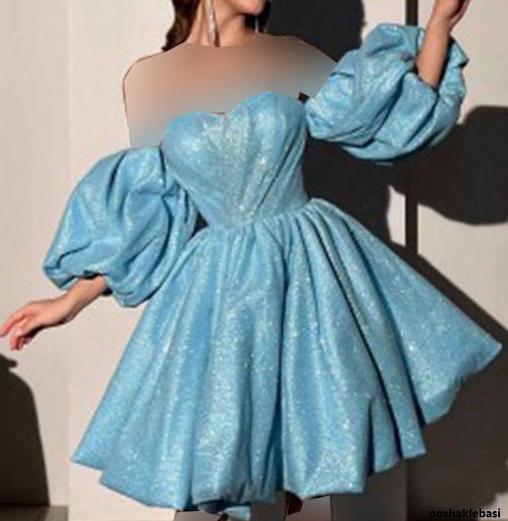 مدل لباس دکلته سوتینی