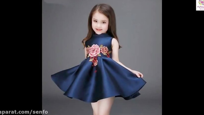 مدل لباس دختر بچه مجلسی شیک