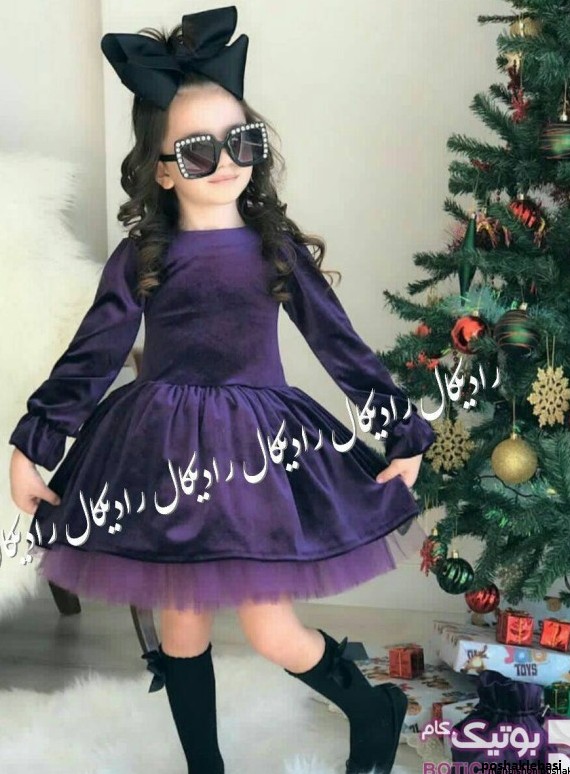 مدل پیراهن مجلسی بچه گانه دخترانه