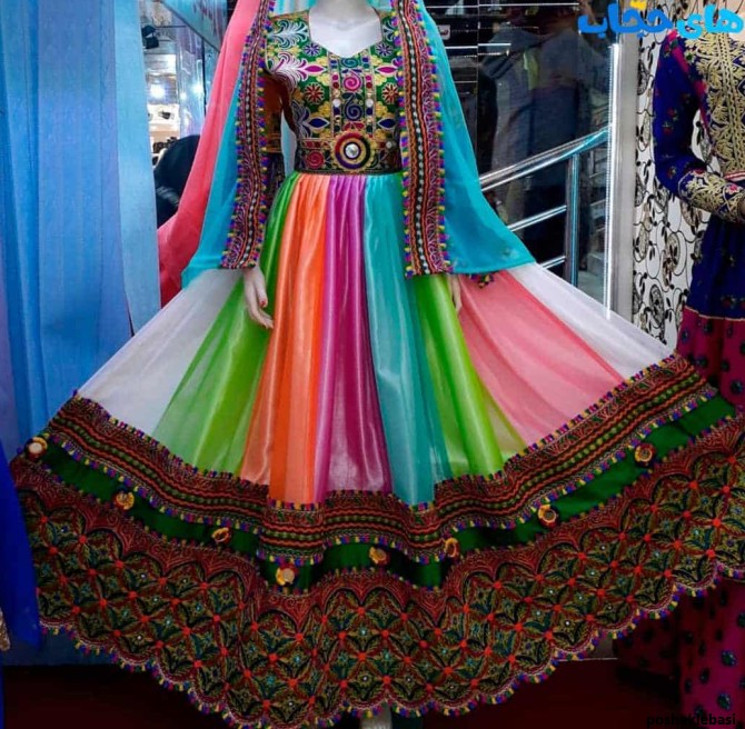 مدل لباس با حجاب افغانی