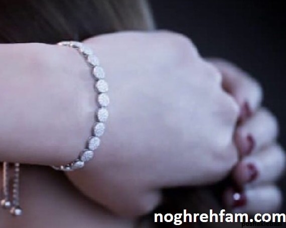 مدل دستبند نقره زنانه