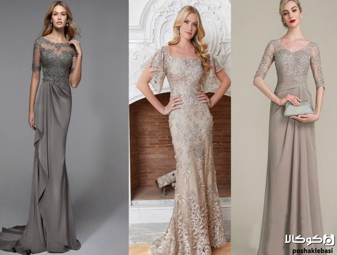 مدل لباس بلند ساده و شیک برای عروسی