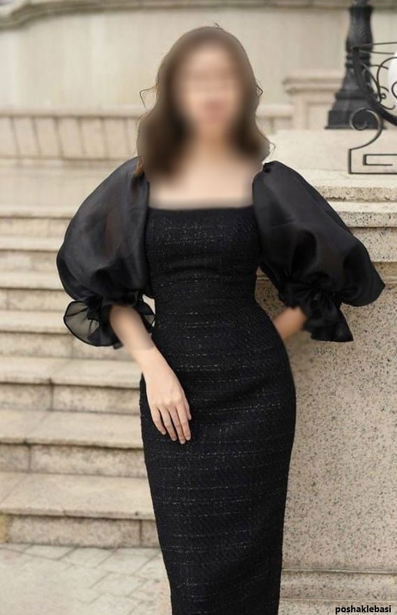 مدل لباس مجلسی کوتاه زنانه کره ای