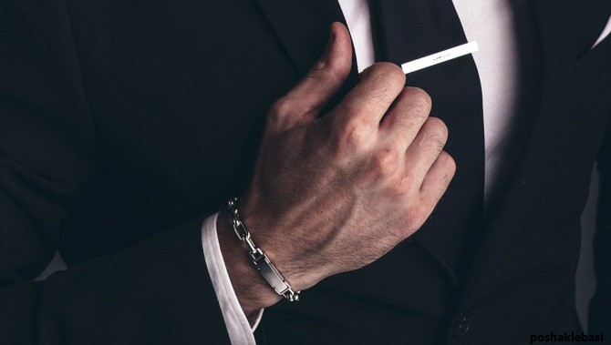 مدل دستبند نقره مردانه