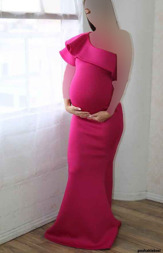 مدل لباس حاملگی مجلسی