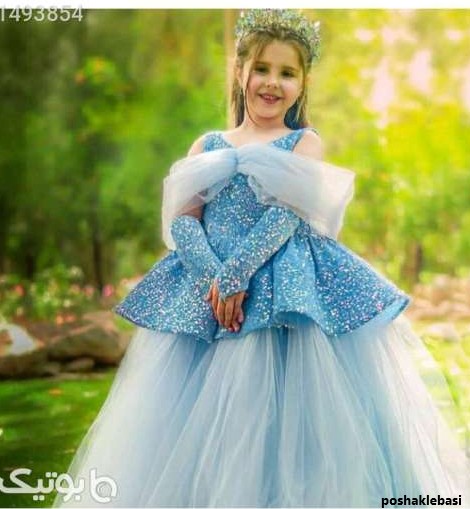 مدل لباس پرنسسی طفلانه