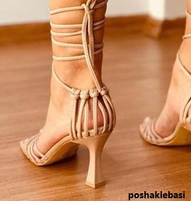 مدل کفش عروس صندل