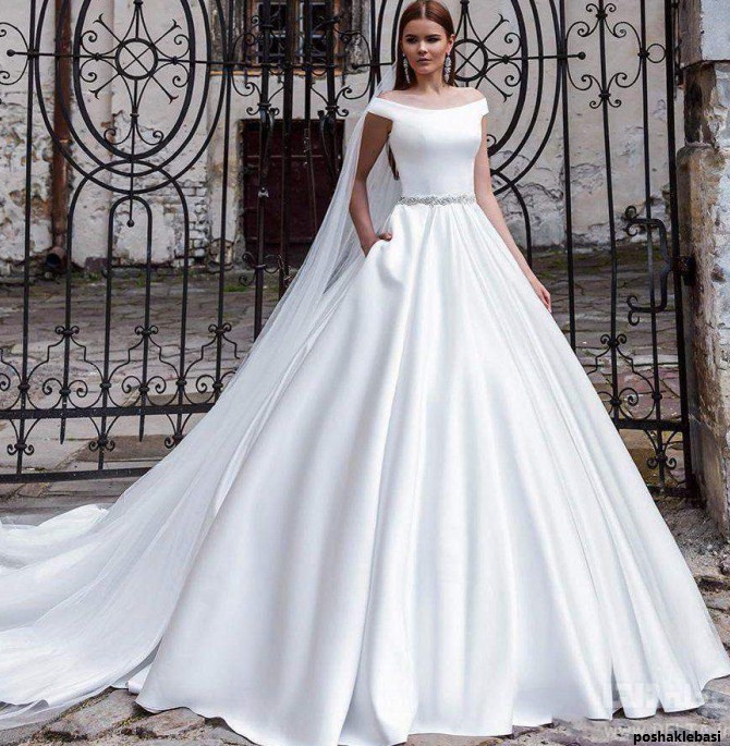 مدل لباس عروس دخترانه ساده