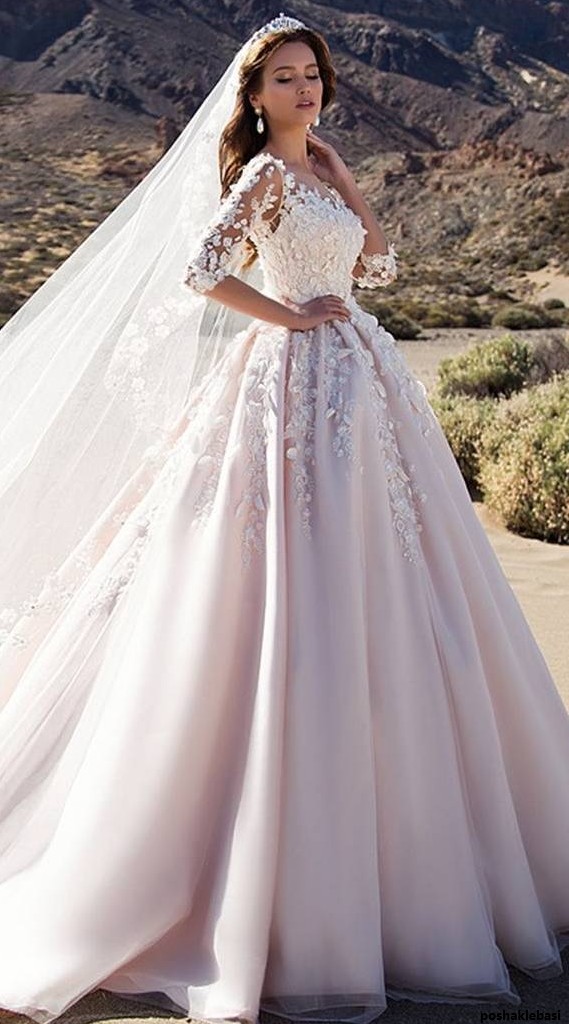 مدل لباس عروس بدون ژپون