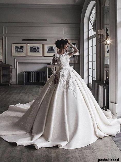 مدل لباس عروس بدون ژپون