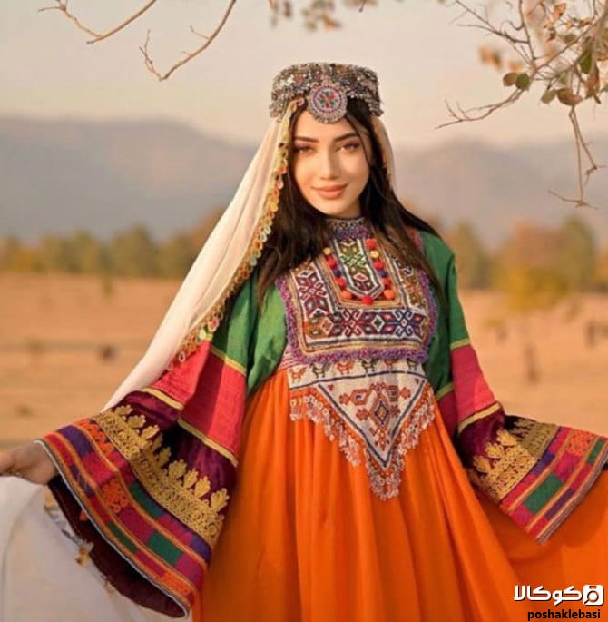 مدل های لباس افغانی بچه گانه