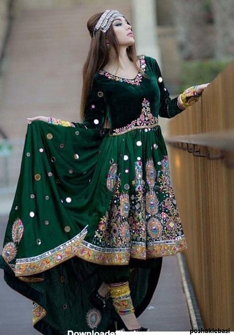 مدل لباس مجلسی پنجابی افغانی