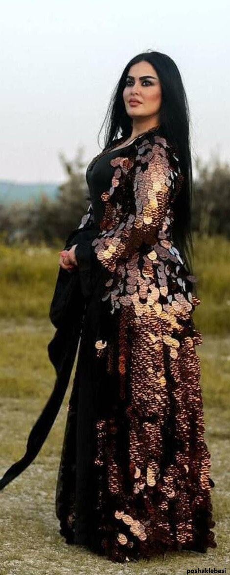 مدل استین لباس کردی خرم سلطانی جدید