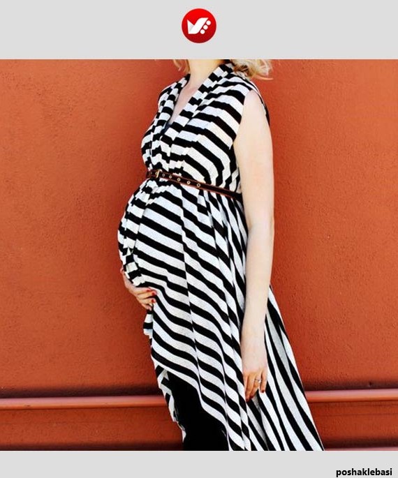 مدل لباس بارداری کمر کش