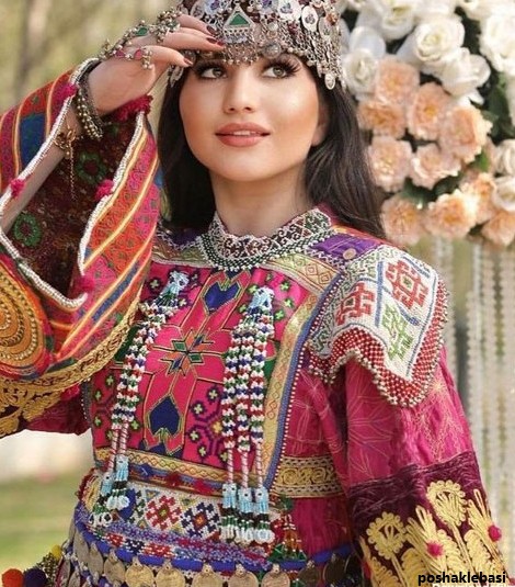 مدل لباس افغانی ساده