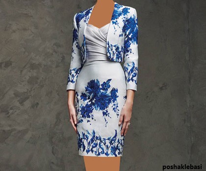 مدل لباس کوتاه با گیپور