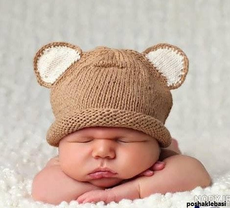 مدل کلاه زمستانی نوزاد پسر
