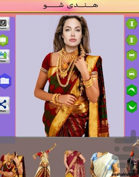 مدل لباس هندی جودا
