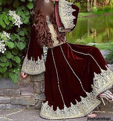 مدل دوخت لباس افغانی زنانه