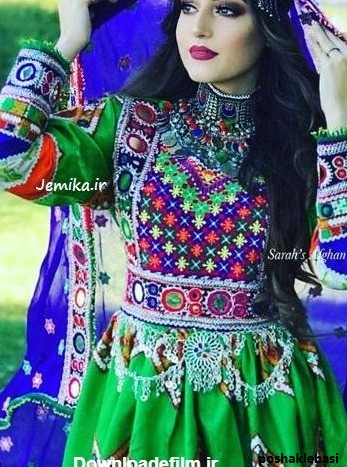 مدل لباس افغانی بچه گانه دخترانه